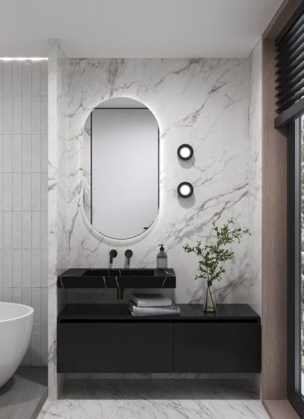 Раковина-столешница 80х45 см Armadi Art FLAT NERO MARQUINA 859-080-NM Раковина-столешница 80х45 см Armadi Art FLAT NERO MARQUINA 859-080-NM