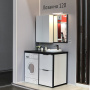 Зеркало Comforty Лозанна-55 серый матовый Зеркало Comforty Лозанна-55 серый матовый