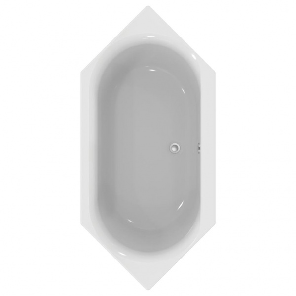 Встраиваемая акриловая шестиугольная ванна 180х90 см Ideal Standard E106901 CONNECT AIR Встраиваемая акриловая шестиугольная ванна 180х90 см Ideal Standard E106901 CONNECT AIR