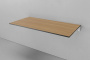 Столешница влагостойкая VELVEX Klaufs 120x60x1,6 без выреза тумба справа МДФ-HPL черная-шатане Столешница влагостойкая VELVEX Klaufs 120x60x1,6 без выреза тумба справа МДФ-HPL черная-шатане
