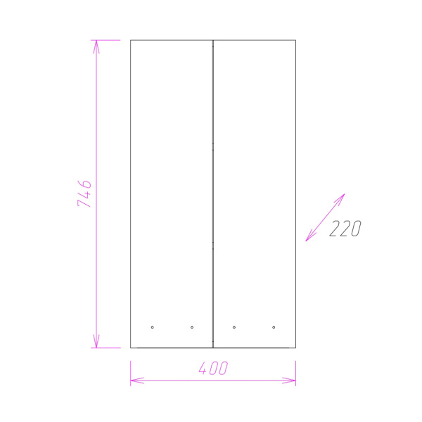 Шкаф Onika Кредо 40 см 304001 подвесной белый