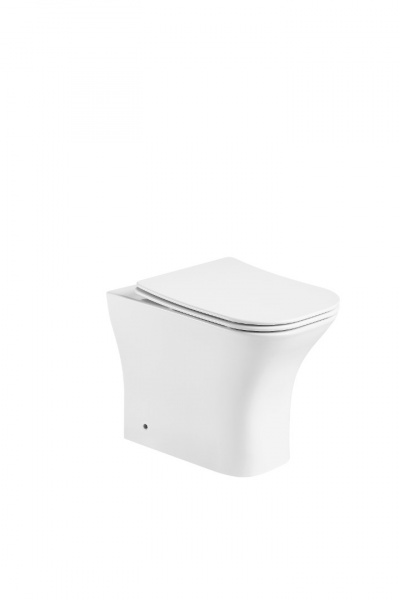 Приставной безободковый унитаз Cerutti SPA Vettore F CT7841 с быстросъемным сиденьем микролифт Приставной безободковый унитаз Cerutti SPA Vettore F CT7841 с быстросъемным сиденьем микролифт