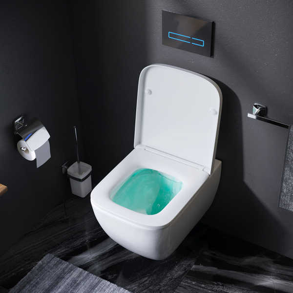 Подвесной унитаз FlashClean с сиденьем микролифт AM.PM Gem C901701SC