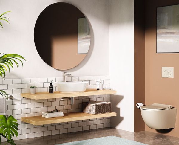 Столешница подвесная светлый 90x48 см VitrA Stand 66635 Столешница подвесная светлый 90x48 см VitrA Stand 66635