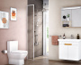 Душевая система с тропическим и ручным душем VitrA System Rain A45597EXP Душевая система с тропическим и ручным душем VitrA System Rain A45597EXP