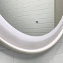 Зеркало Comforty Ереван 60 см 00-00014250 с подсветкой серый шелк