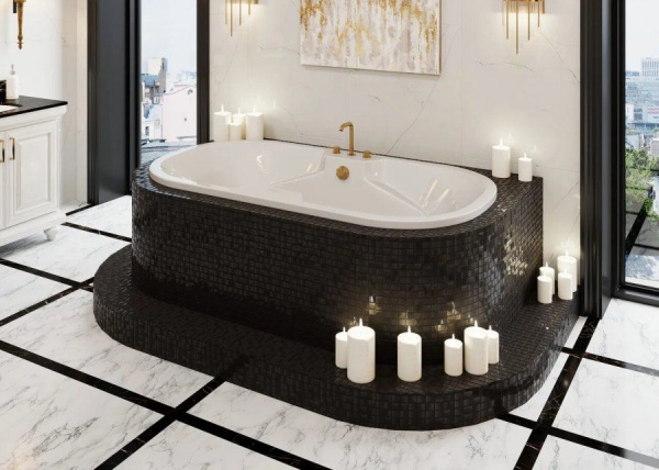 Ванна акриловая Vagnerplast Gaia 190x100 VPBA191GAI7X-04