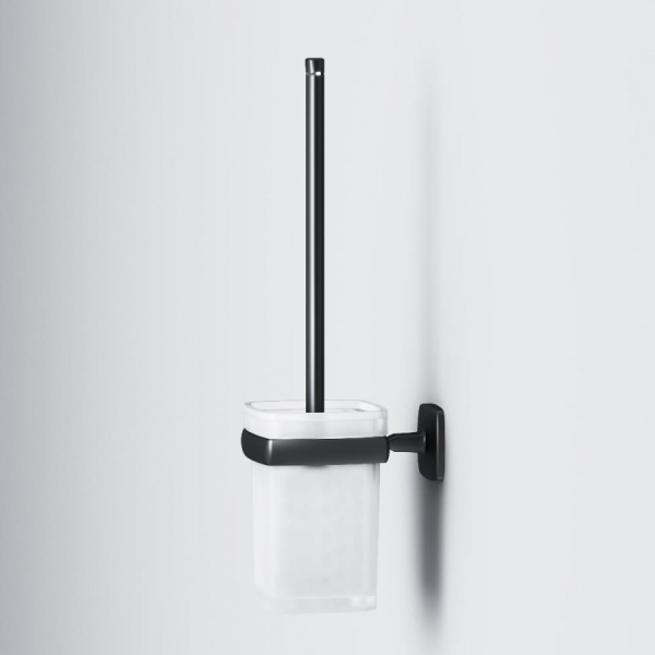 Ершик для унитаза AM.PM Gem A9033422 черный матовый