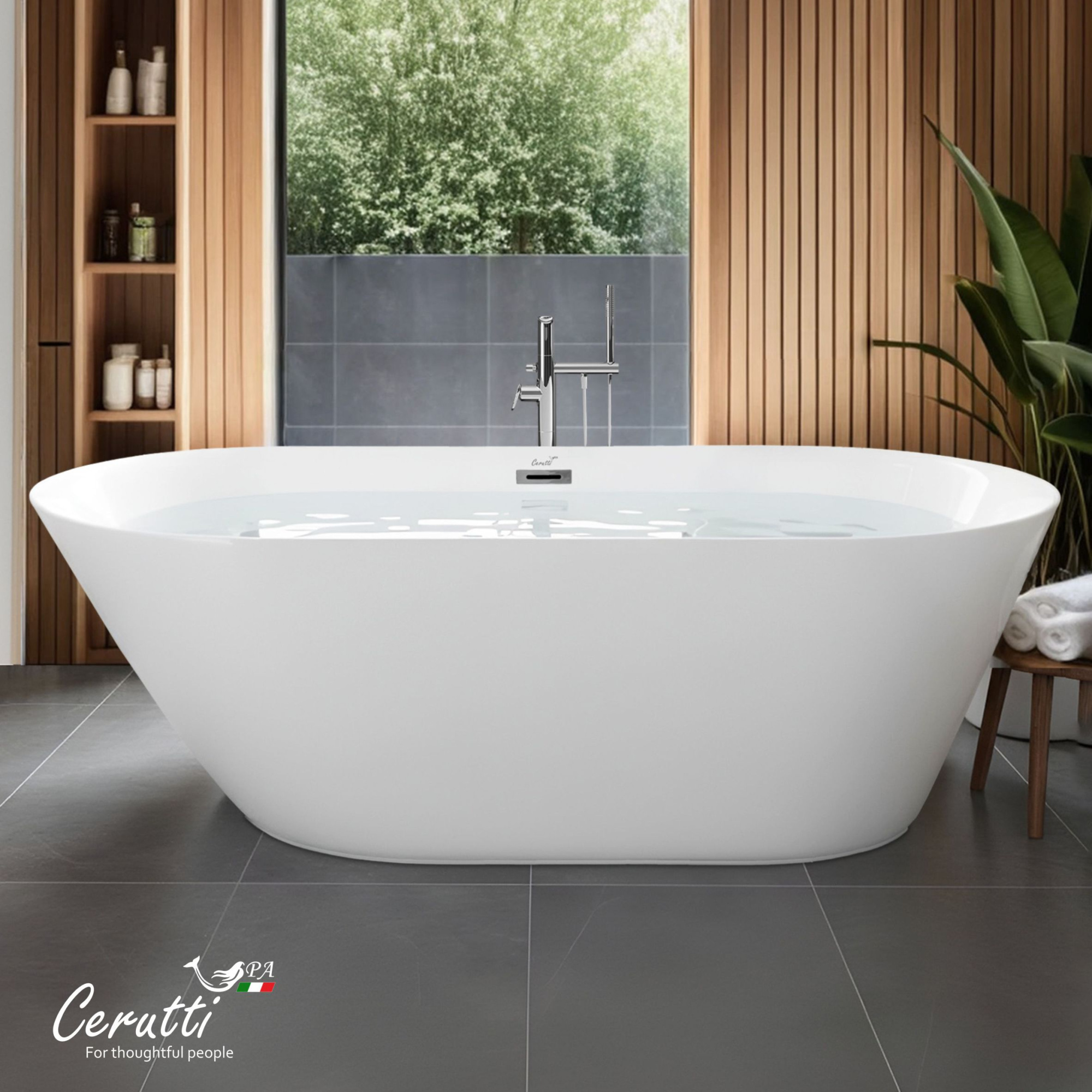 Ванна акриловая Ceruttispa Como 170x75 CT7386