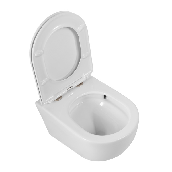 Унитаз Cezares Relax CZR-3806-53-TH-TOR/SC подвесной безободковый с микролифтом