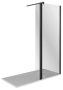 Душевое ограждение GOOD DOOR WALK IN SP2-100-C-B 100x100x195 Душевое ограждение GOOD DOOR WALK IN SP2-100-C-B 100x100x195