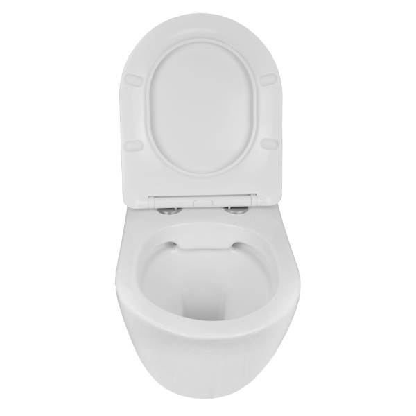 Унитаз Azario Gloria AZ-2003 подвесной безободковый быстросъемное с микролифтом