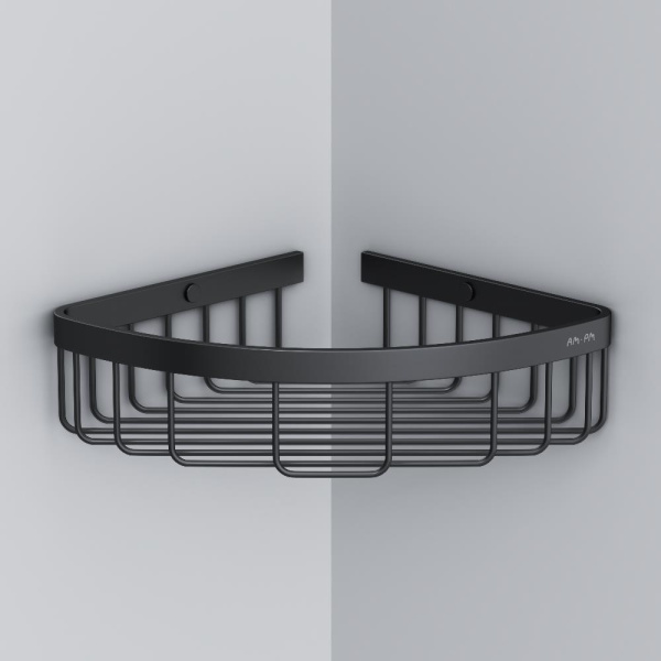 Полка для душа AM.PM Sense L 20755 A7452122 черная матовая