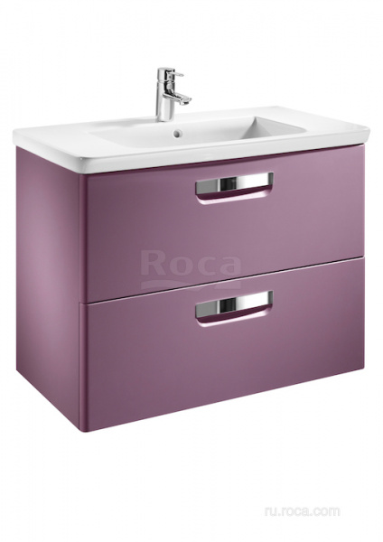Тумба под раковину Roca The Gap 80 фиолетовая ZRU9302740 Тумба под раковину Roca The Gap 80 фиолетовая ZRU9302740
