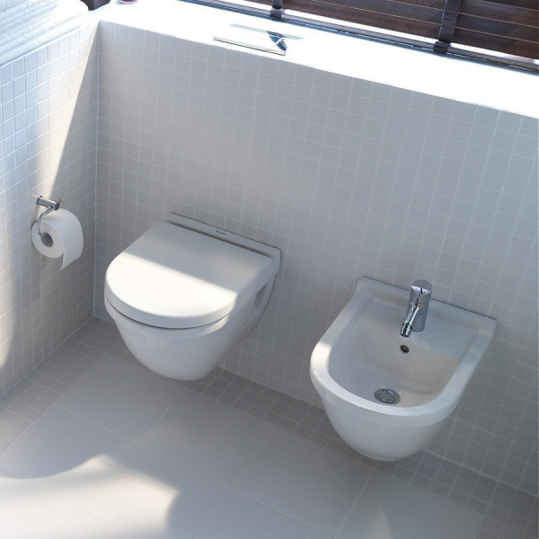 Биде подвесное DURAVIT STARCK 3 2230150000 Биде подвесное DURAVIT STARCK 3 2230150000