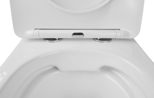 Унитаз Azario Grado AZ-0046 SP подвесной безободковый с микролифтом