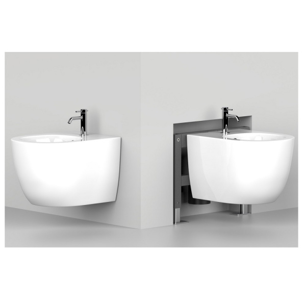 Биде Abber Bequem AC1150 подвесное белое