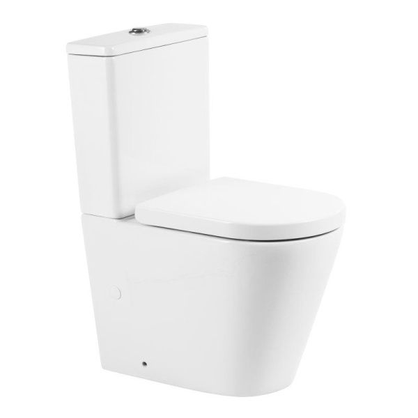 Чаша унитаза безободковая  BelBagno FLAY-R BB2149CPR Чаша унитаза безободковая  BelBagno FLAY-R BB2149CPR