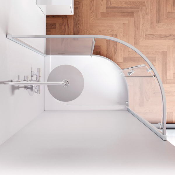 Душевой уголок AM.PM Like 120x200x80 W83UG-302U120MT профиль хром