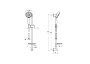 Душевой сет VitrA Cozy A45682EXP Душевой сет VitrA Cozy A45682EXP