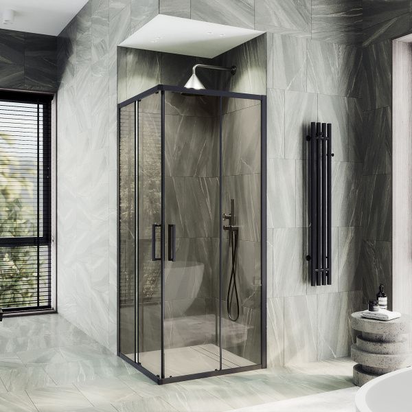 Душевой угол раздвижной  MaybahGlass   MGY-1324-6 стекло бесцветное