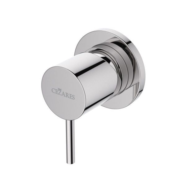 Встраиваемый смеситель  Cezares LEAF LEAF-DIM-L-NOP черный матовый Встраиваемый смеситель  Cezares LEAF LEAF-DIM-L-NOP черный матовый