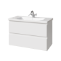 Тумба под раковину Caprigo Forte 90 см 36113-SF027 подвесная белая