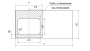 Столешница влагостойкая без выреза VELVEX Klaufs 120x60x1,6 раковина слева МДФ черная Столешница влагостойкая без выреза VELVEX Klaufs 120x60x1,6 раковина слева МДФ черная
