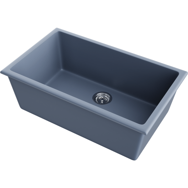 Мойка для кухни Omoikiri Okinoshima 76-U/I 80 см 4997148 smoky blue