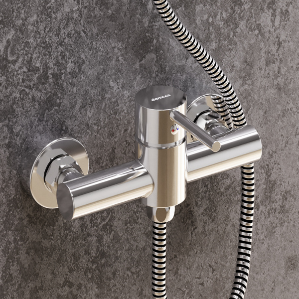 Смеситель для ванны Damixa Scandinavian Pure 362000000 хром глянцевый