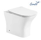 Унитаз приставной Ceruttispa Vettore CT7841 безободковый с микролифтом