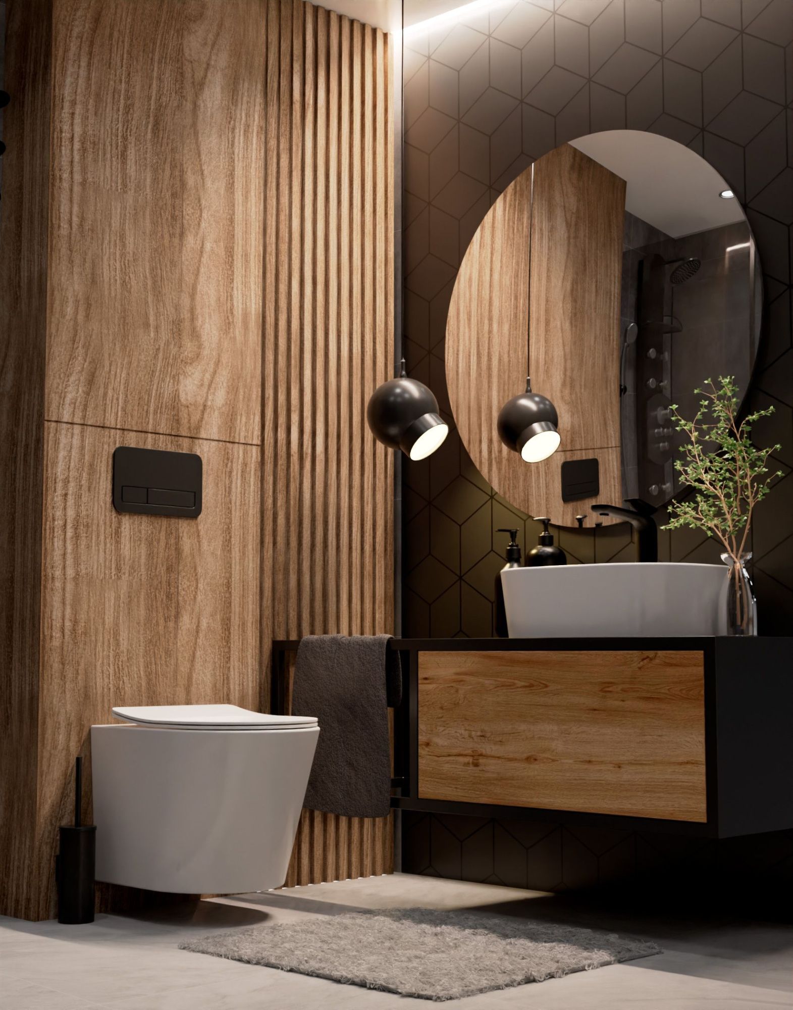 Унитаз подвесной 35,5х36,5х51,5 см AQUAme AQM2001 белый