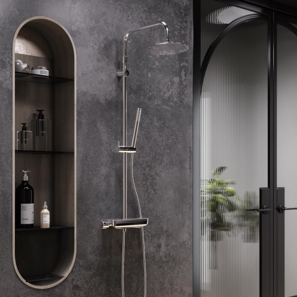 Душевая система c термостатом Damixa  Scandinavian Pure 936750000 Душевая система c термостатом Damixa  Scandinavian Pure 936750000