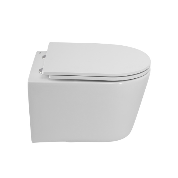 Унитаз Cezares Liner CZR-38083-49-TH-TOR/SC подвесной безободковый с микролифтом