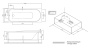 Декоративная фронтальная панель для ванны 170х70 см AM.PM Like W80A-170-070W-P Декоративная фронтальная панель для ванны 170х70 см AM.PM Like W80A-170-070W-P