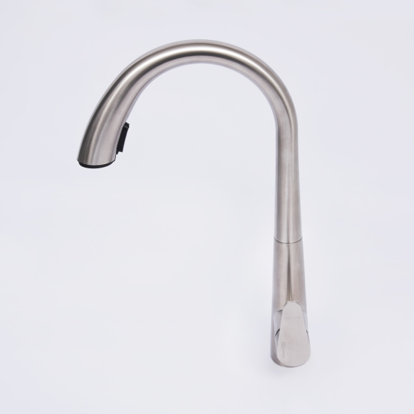 Смеситель для мойки WasserKRAFT A8617 нержавеющая сталь матовый