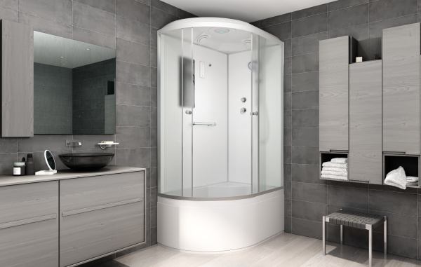 Душевая кабина AvaCan 120x90 D512SR профиль хром