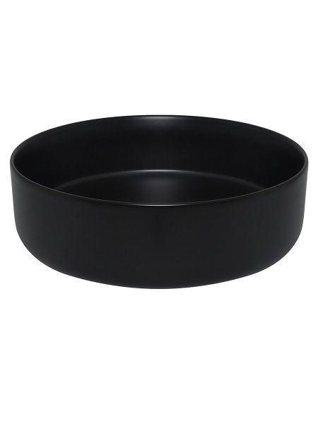 Раковина накладная круглая 35,5х12х35,5 см AQUAme AQM5012MB черная матовая Раковина накладная круглая 35,5х12х35,5 см AQUAme AQM5012MB черная матовая