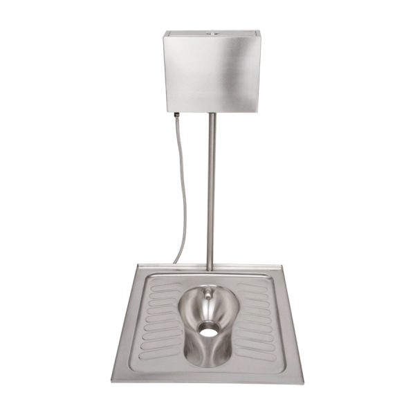 Напольный унитаз «Генуя» антивандальный из нержавеющей стали OCEANUS 4-005.2
