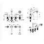 Смеситель на ванну Boheme TRADIZIONALE CHROMO CRYSTAL 396-CRST Смеситель на ванну Boheme TRADIZIONALE CHROMO CRYSTAL 396-CRST