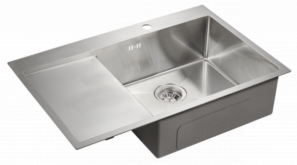 Мойка для кухни стальная 78x51 Paulmark PM217851-BSR