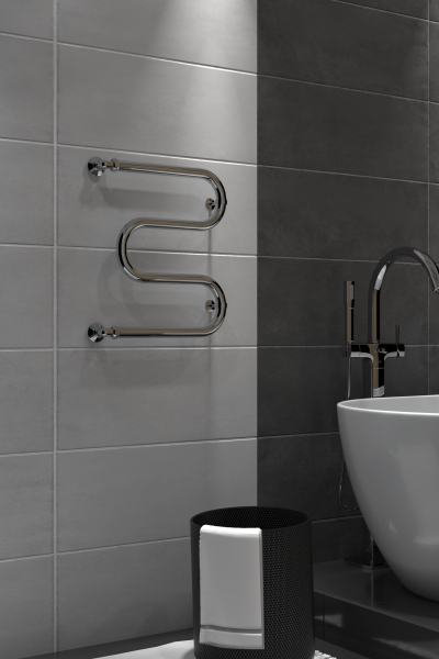 Полотенцесушитель водяной 50x53,2 см INDIGO  Mw50-50 без/упак серебристый Полотенцесушитель водяной 50x53,2 см INDIGO  Mw50-50 без/упак серебристый