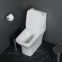 Унитазмоноблок безободковый с сиденьем  BelBagno NEON BB8617CPR-MN/SC Унитазмоноблок безободковый с сиденьем  BelBagno NEON BB8617CPR-MN/SC