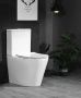 Унитаз напольный безободковый белый Cerutti SPA SELLA GW CT9864 с сиденьем микролифт Унитаз напольный безободковый белый Cerutti SPA SELLA GW CT9864 с сиденьем микролифт