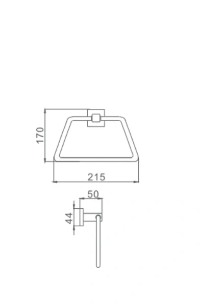 Держатель полотенца Haiba HB8604