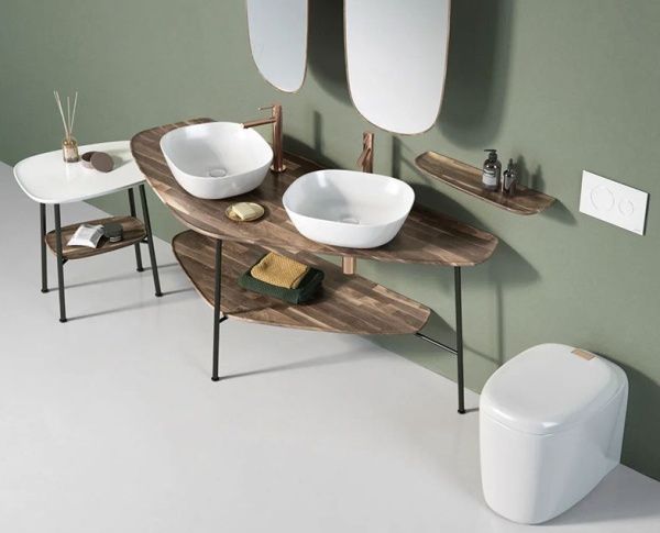 Столешница под раковины 162x66 см VitrA PLURAL 64043 Столешница под раковины 162x66 см VitrA PLURAL 64043