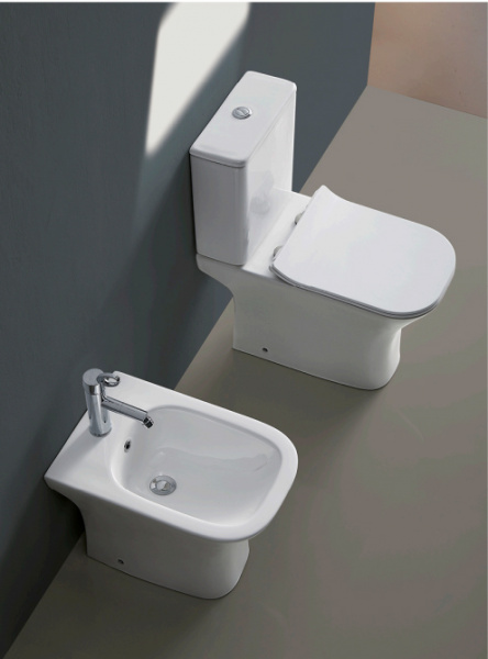 Напольный безободковый унитаз Cerutti SPA Vettore CT7192 с быстросъемным сиденьем микролифт Напольный безободковый унитаз Cerutti SPA Vettore CT7192 с быстросъемным сиденьем микролифт