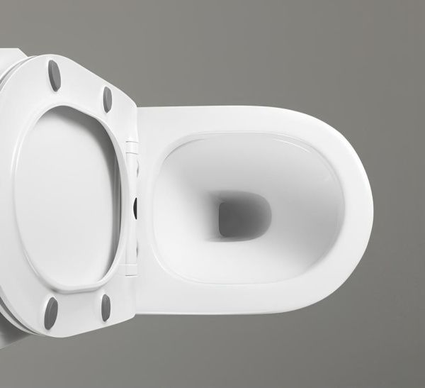 Унитаз напольный безободковый белый Cerutti SPA ORLTER CT9867 с сиденьем микролифт Унитаз напольный безободковый белый Cerutti SPA ORLTER CT9867 с сиденьем микролифт