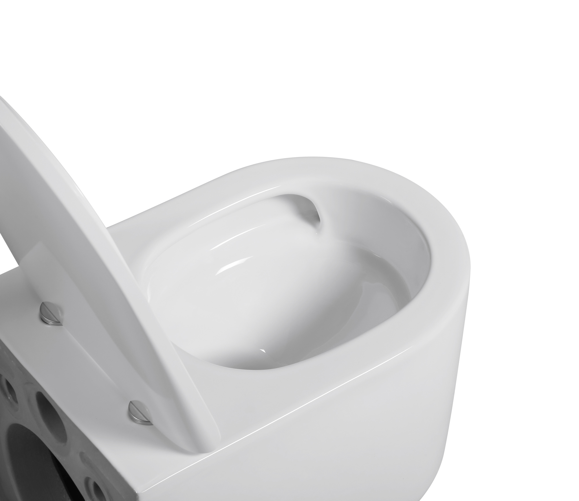 Унитаз подвесной Sapbox Glacier SB0104T3-W безободковый с микролифтом