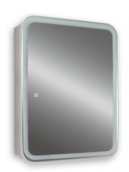 Зеркало-шкаф 60 см с LED подсветкой Silver Mirrors Фиджи flip левый/правый LED-00002472 Зеркало-шкаф 60 см с LED подсветкой Silver Mirrors Фиджи flip левый/правый LED-00002472